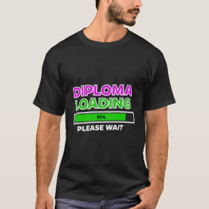 Abschlussprüfung zum Abschluss des coolen Hochschu T-Shirt