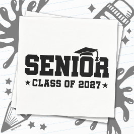 Abschlussstolz Abschlussjahr Abiturientenklasse 20 Serviette