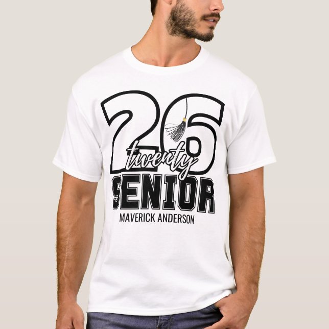 Abschlusstassel der Klasse 2026 T-Shirt (Vorderseite)
