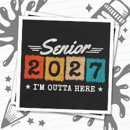 Abschlusszitat der Abschlussklasse 2027 Serviette