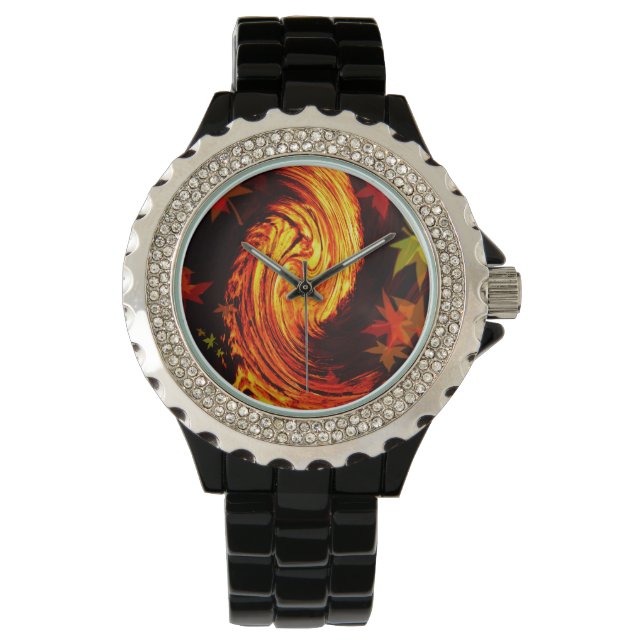 Abschmelzen der Natur Armbanduhr (Vorderseite)