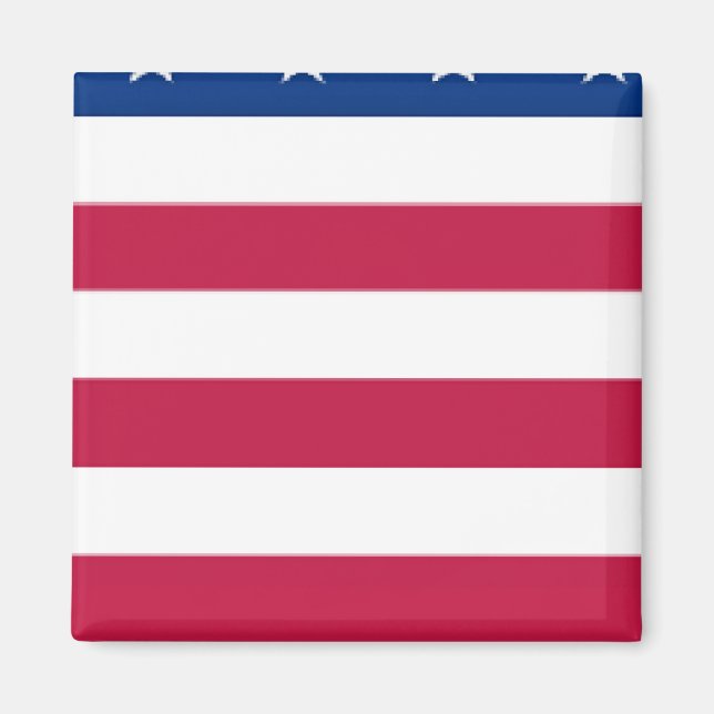 Abschnitt 5 von 8 Abschnitten - US-FLAG - Magnet (Vorne)