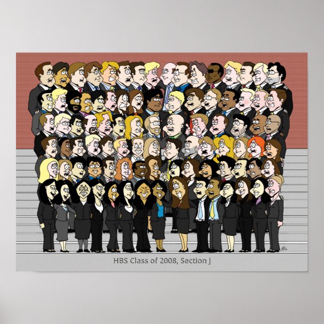 Abschnitt J Comic 16" x 12" Poster (Vorne)