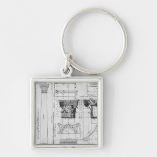 Abschnitt und Aufzug einer zusammengesetzten Schlüsselanhänger