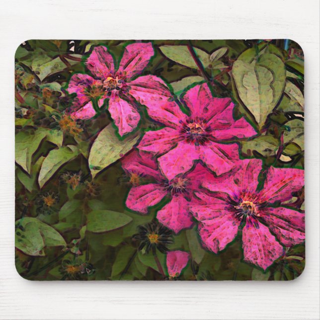 ABSCHNITTSKLAMATIS MOUSEPAD (Vorne)