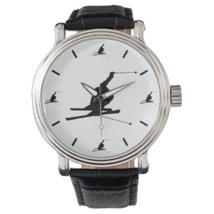 Abschüssige Armbanduhr