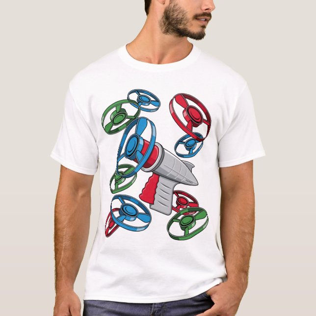 Abschussrampen-Gewehr T-Shirt (Vorderseite)