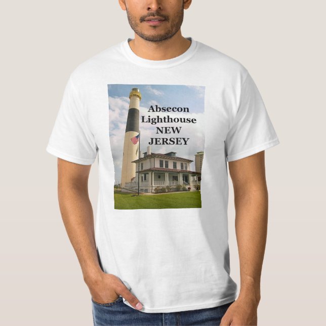 Absecon Leuchtturm, New-Jersey T - Shirt (Vorderseite)