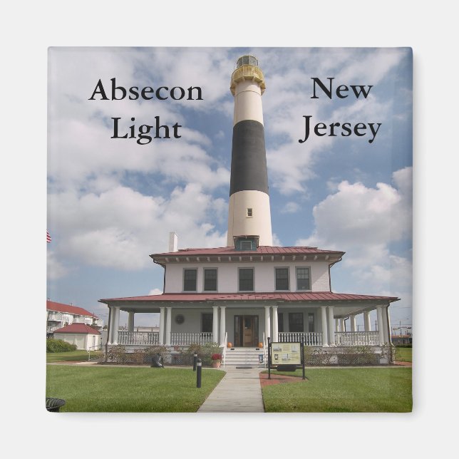 Absecon Light, New Jersey Magnet (Vorne)