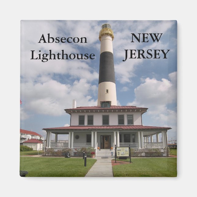 Absecon Lighthouse, New Jersey Magnet (Vorne)