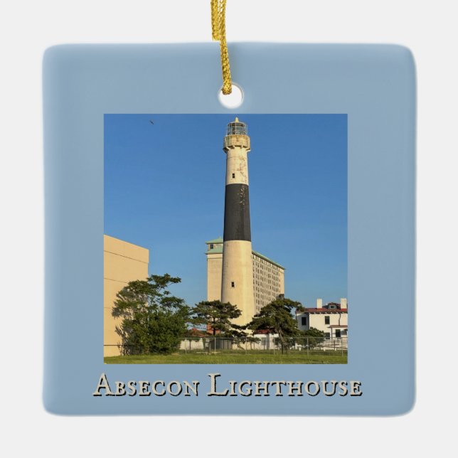 Absecon Lighthouse Ornament (Vorderseite)