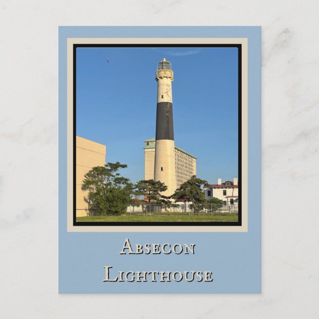 Absecon Lighthouse Postcard Postkarte (Vorderseite)