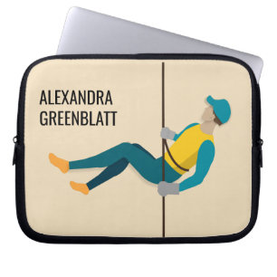Abseilen Laptopschutzhülle