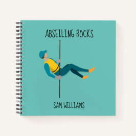 Abseilen Notizbuch