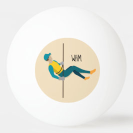 Abseilen Tischtennisball