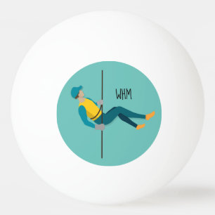 Abseilen Tischtennisball