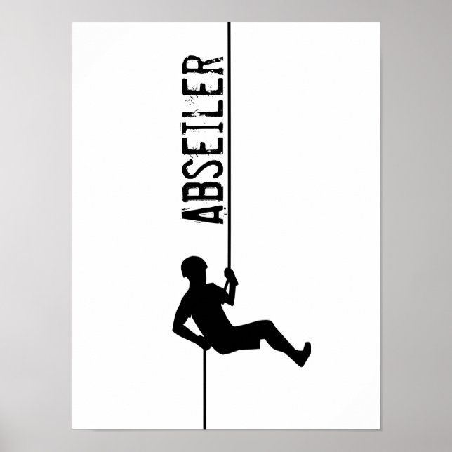 Abseiler Poster (Vorne)