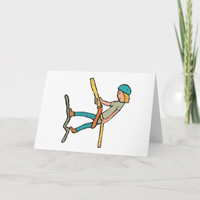 Abseiling Karte (Vorderseite)