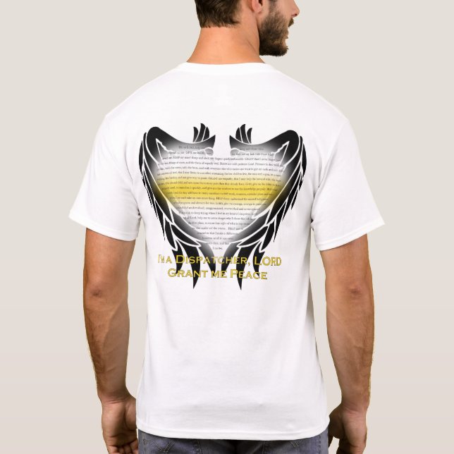 Absender-Gebet T-Shirt (Rückseite)