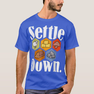Absetzen der Spielabend längste Siedler T-Shirt