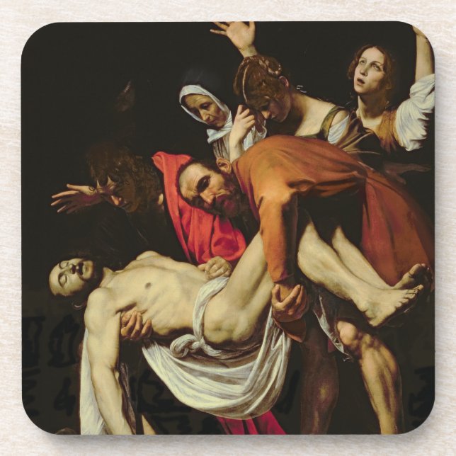 Absetzung, 1602-4 (Öl auf Leinwand) Getränkeuntersetzer (Vorderseite)