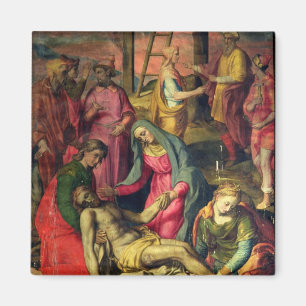 Absetzung vom Kreuz, 1582 (Tempera auf Platte) Magnet