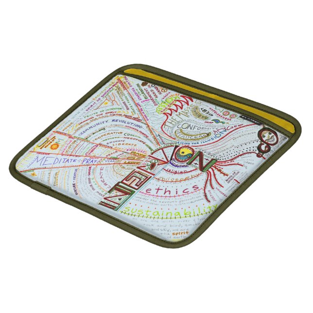 Absicht iPad Sleeve (Vorderseite unten)