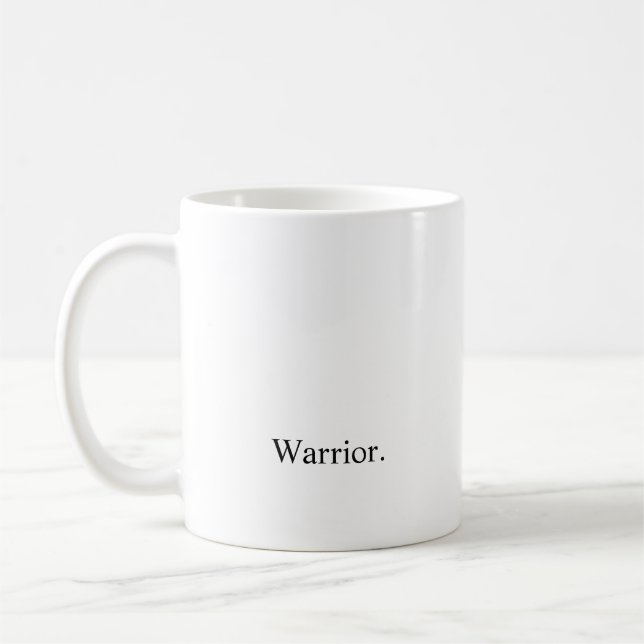 Absicht "Krieger " Kaffeetasse (Links)