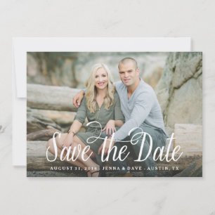 Absicht Save the Date überlagern