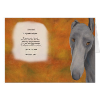 Absicht - Unterschied im Grad - Karte