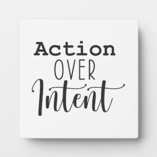 Absichtliches Handeln - Motivierend Erfolg Fotoplatte