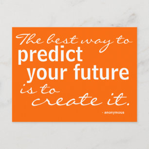 Absichtserklärung - Postkarte