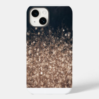 Absinken der glühenden Tau in den Erdtönen iPhone 14 Hülle