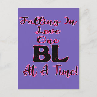 Absinken in Liebe 1 BL nach dem anderen Postkarte