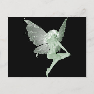 Absinthe Art Signature Green Fairy 1A Postkarte