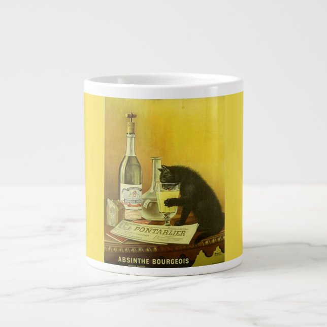 Absinthe Bourgeois Jumbo Tasse (Vorderseite)
