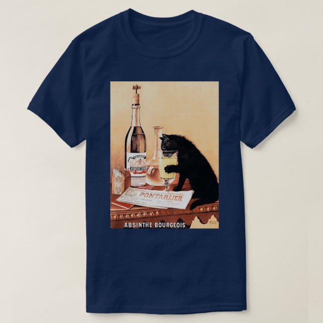 Absinthe Bourgeois T-Shirt (Design vorne)