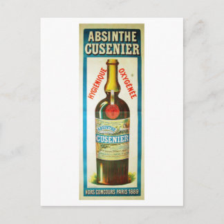 ABSINTHE CUSENIER POSTKARTE