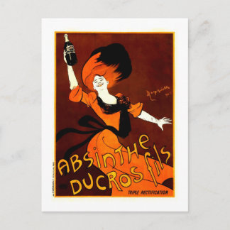 Absinthe Ducros Fils Leonetto Cappiello Kunstmuseu Postkarte
