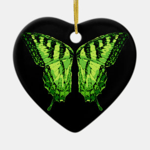 Absinthe Fairy Green Wings Keramikornament