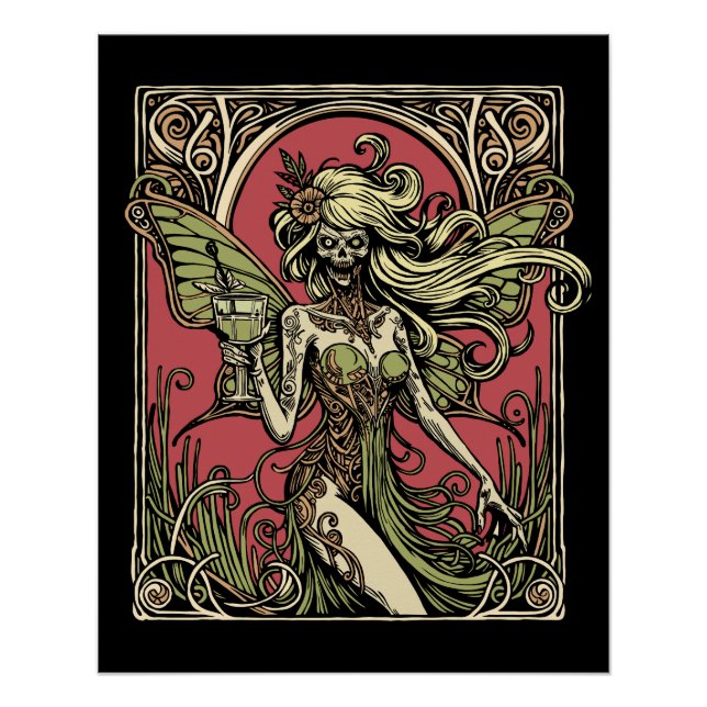 Absinthe Fairy Poster (Vorderseite)