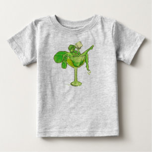 Absinthe Girl in Glass (kein Text) Baby T-shirt