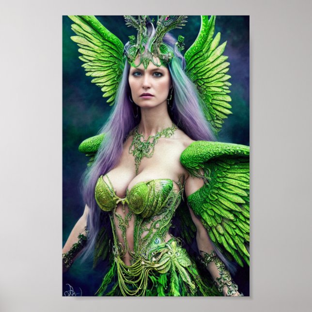 Absinthe Green Fairy Poster (Vorne)