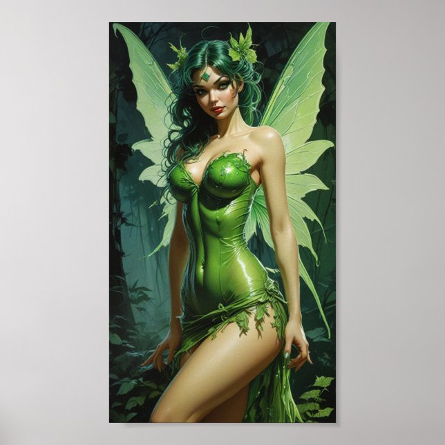 Absinthe Green Fairy Poster (Vorne)