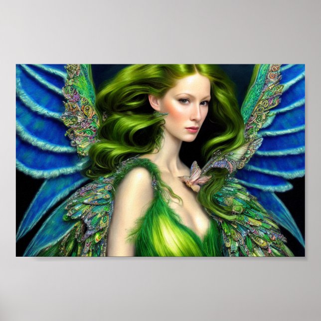 Absinthe Green Fairy Poster (Vorne)