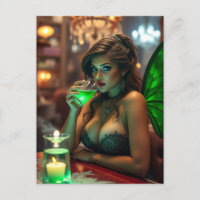 Absinthe Green Fairy Poster