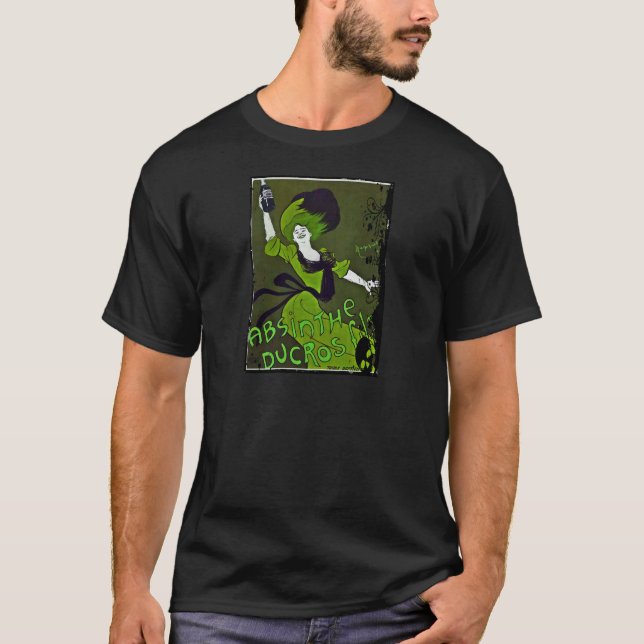 Absinthe in Green T-Shirt (Vorderseite)