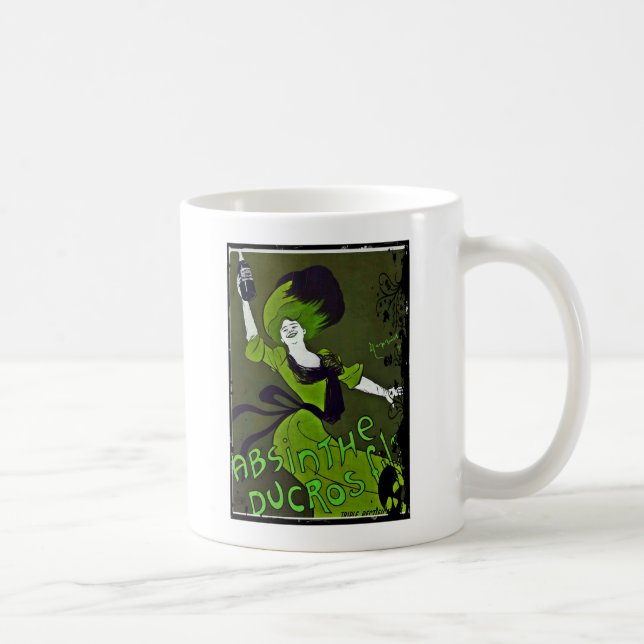 Absinthe in Green Tasse (Rechts)