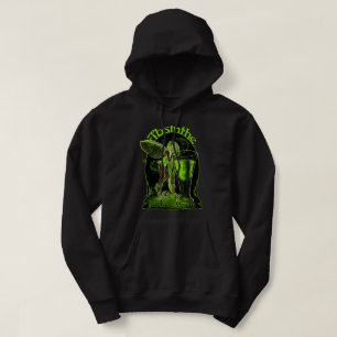 Absinthe La Fee Verte Fairy mit Glas Hoodie