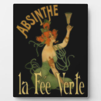 Absinthe La Fee Verte Fotoplatte